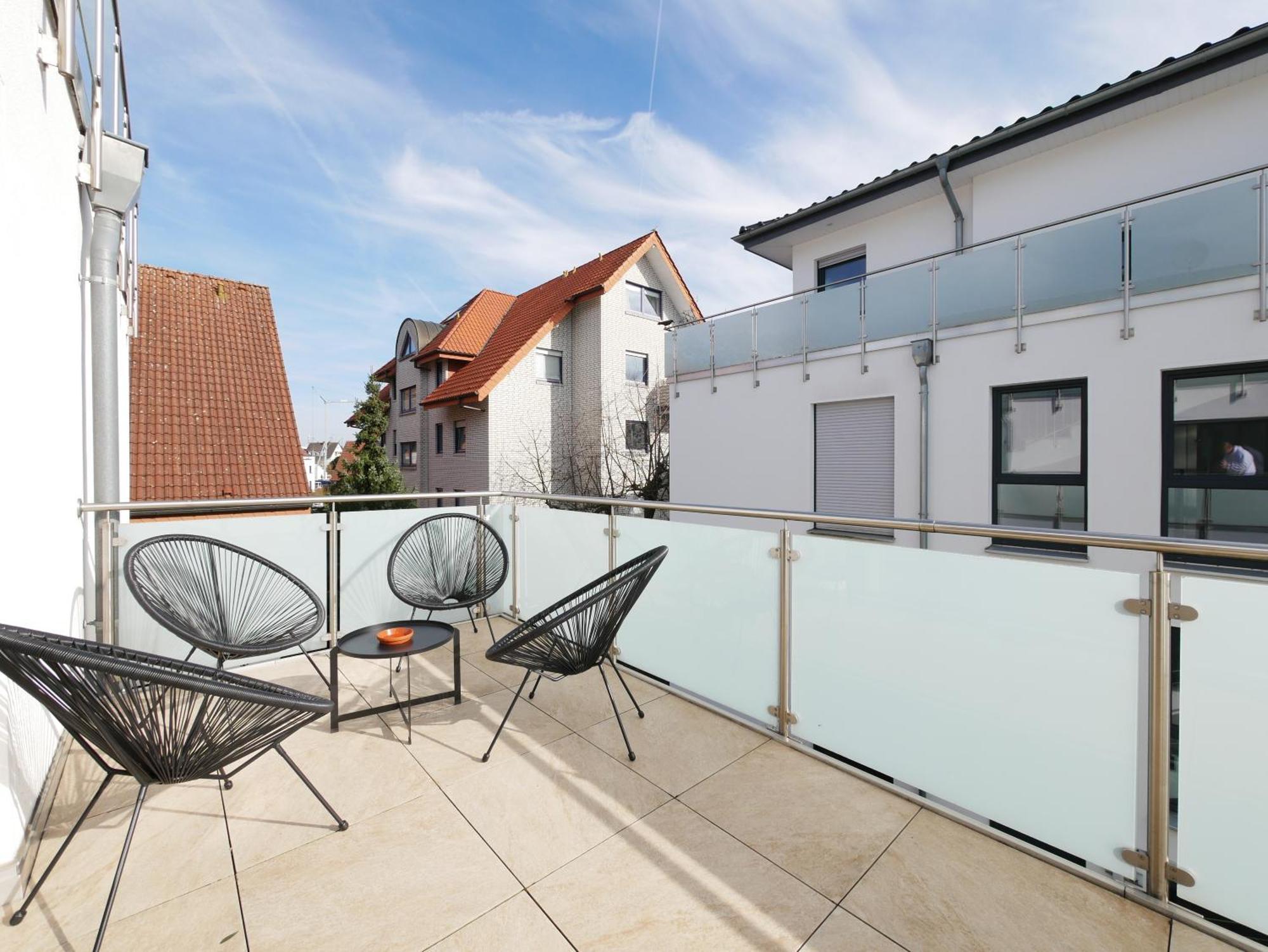 85Qm, Parkplatz, Zentral, Grosser Balkon, 2 Baeder Paderborn Exterior foto